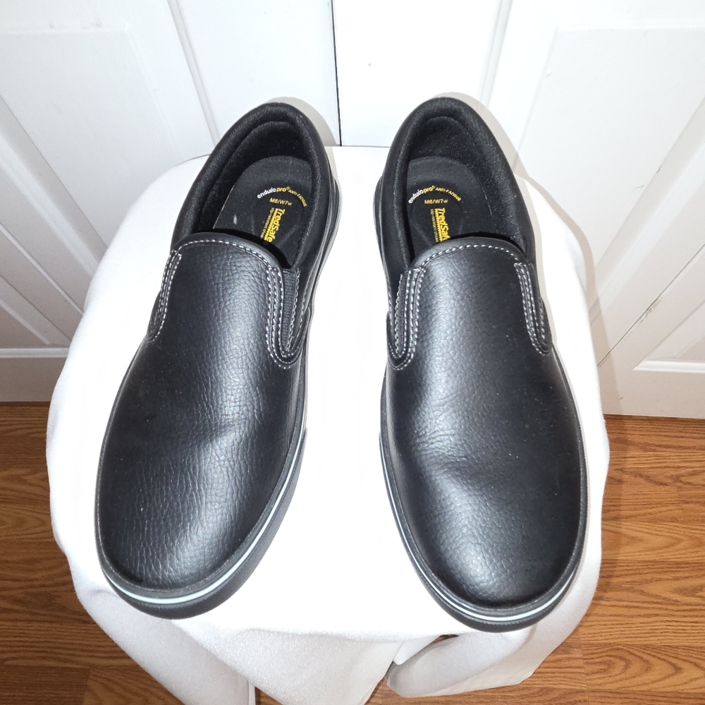 Black Slip-On Men's Shoes